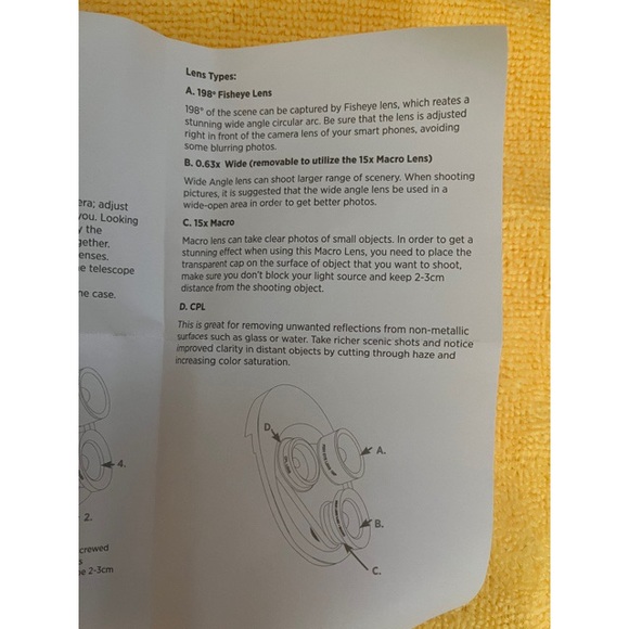 🦋HP🦋 4-in-1 Revolving Camera Lens - Picture 8 of 16